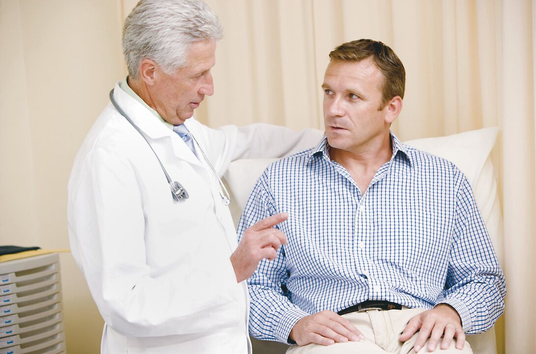 After the examination, the urologist will prescribe a full range of treatment procedures for the patient with prostate